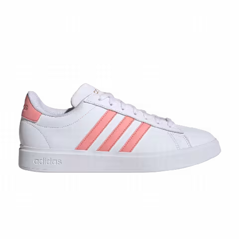 Adidas Wmns Grand Court Cloudfoam 'White Semi Pink Spark'