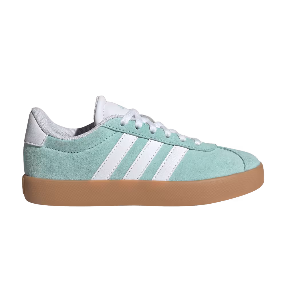 Adidas VL Court 3.0 J Semi Flash Aqua White Gum