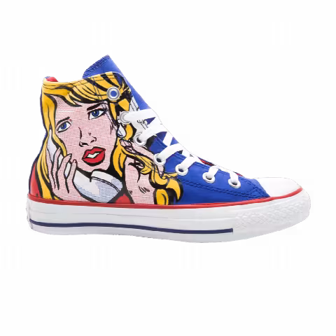 Roy Lichtenstein x Converse Chuck Taylor All Star Hi 'Royal Blue Yellow'