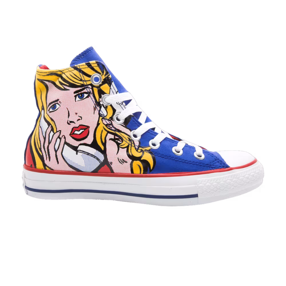 Roy Lichtenstein x Converse Chuck Taylor All Star Hi roy lichtenstein