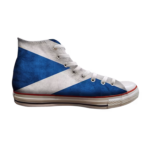 Converse Chuck Taylor All Star Hi Scottish Flag