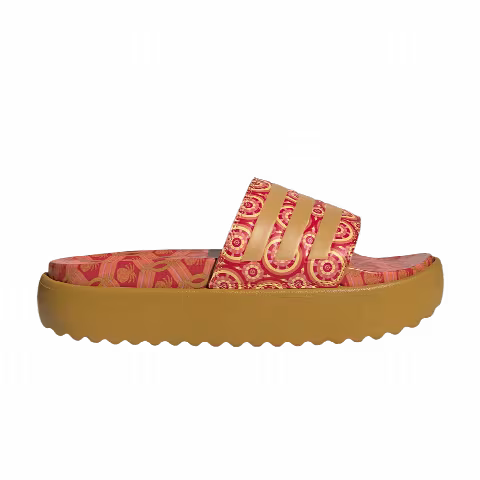 The FARM x adidas Wmns Adilette Platform Slide 'Breezy Sundress'