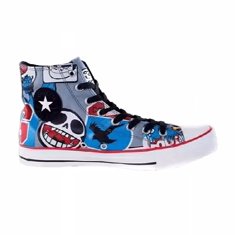 Gorillaz x Converse Chuck Taylor All Star Hi 'Stickers'