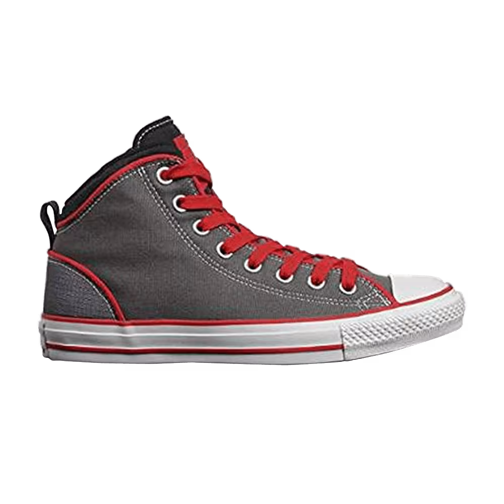 Converse Chuck Taylor All Star Hi Charcoal Red