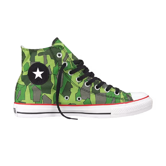 Gorillaz x Converse Chuck Taylor All Star Hi Camo
