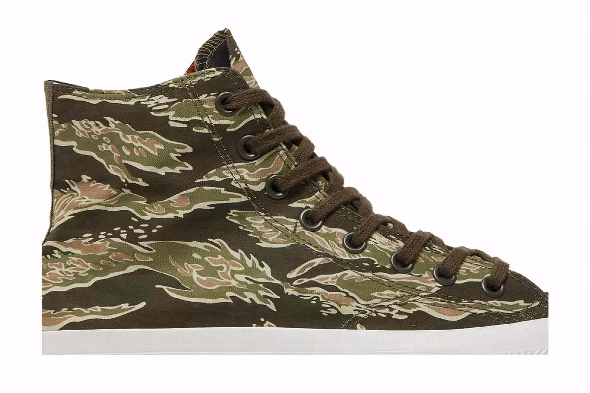 Kicks Hawaii x Converse Chuck Taylor All Star Spec Hi Tiger Camo, view 3