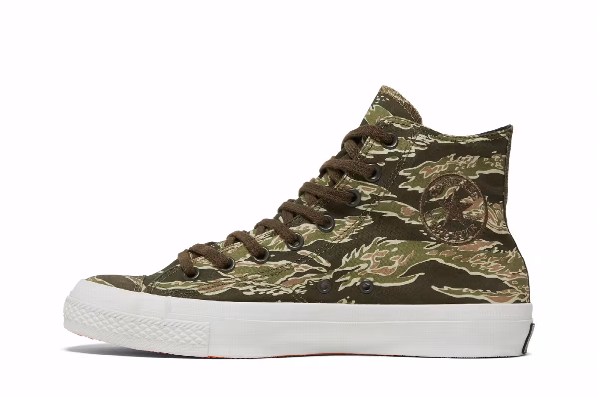 Kicks Hawaii x Converse Chuck Taylor All Star Spec Hi Tiger Camo, view 4