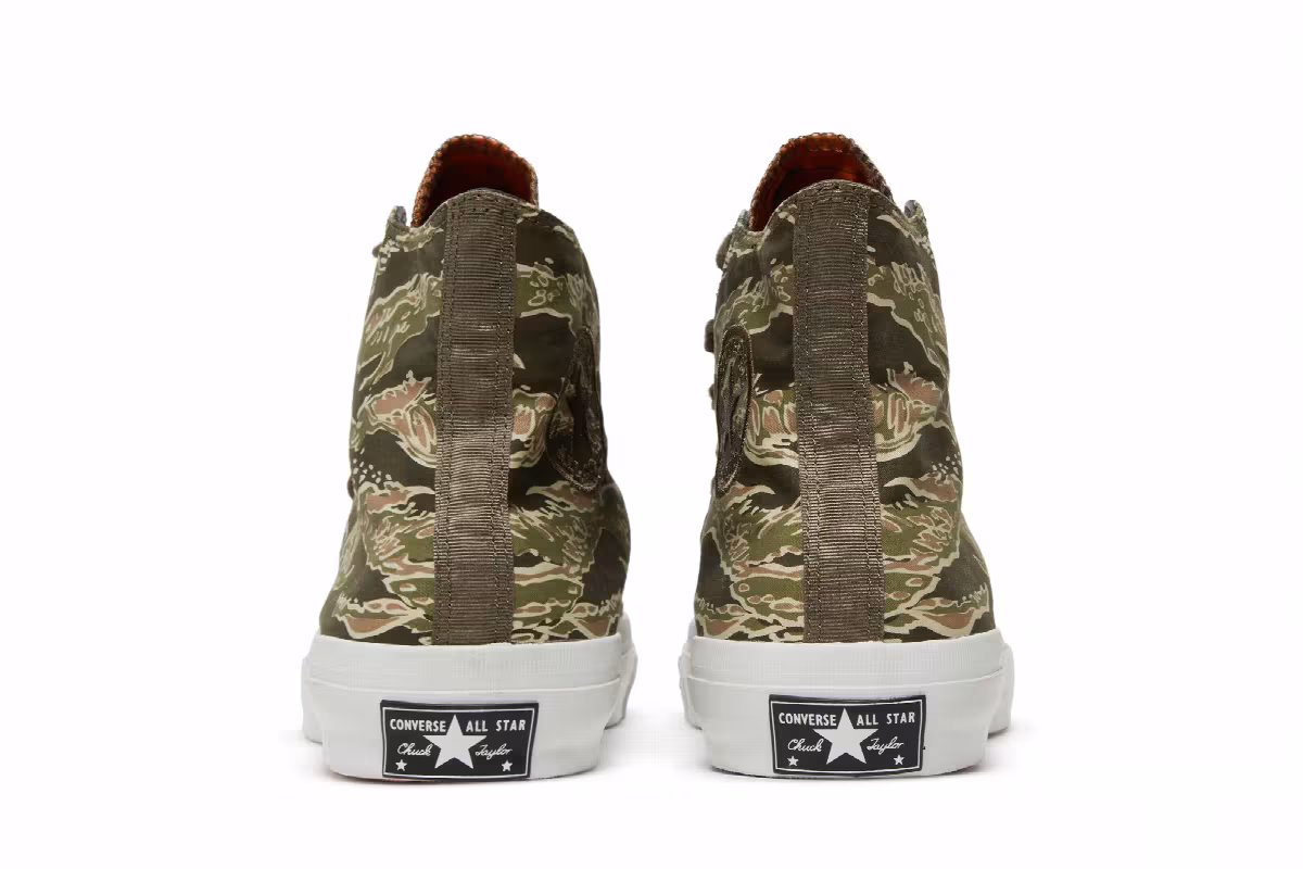 Kicks Hawaii x Converse Chuck Taylor All Star Spec Hi Tiger Camo, view 7