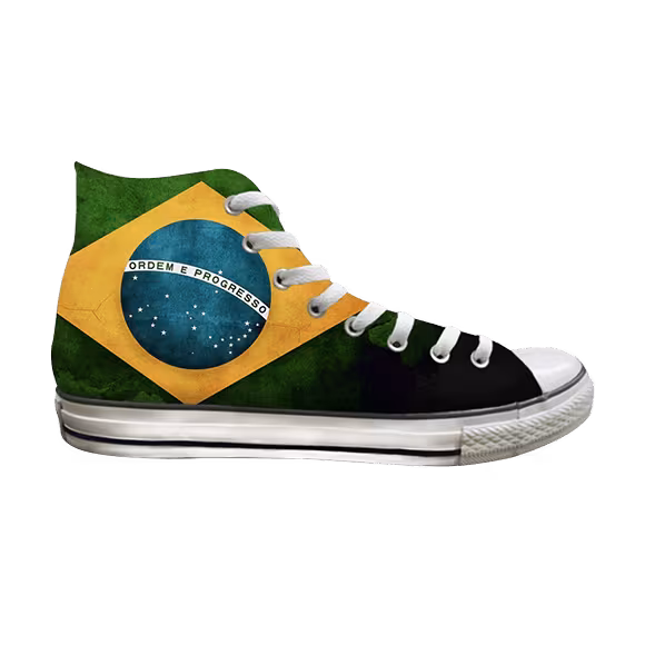 Converse Chuck Taylor All Star Hi Brazilian Flag