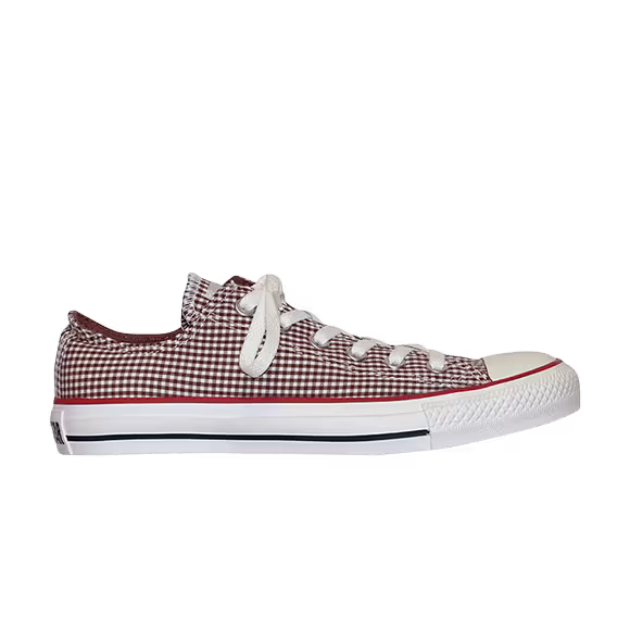 Converse Chuck Taylor All Star Ox Gingham Red