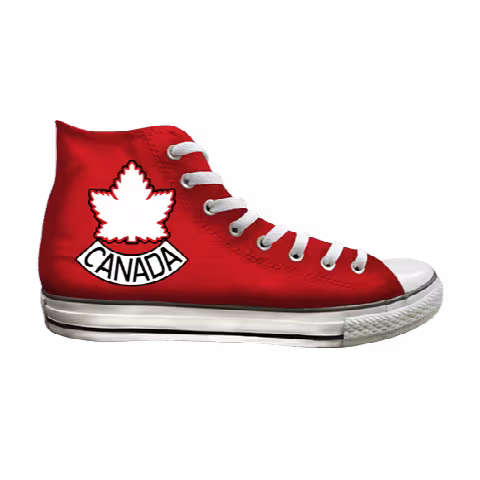 Converse Chuck Taylor All Star Hi 'Hockey Canadian Flag'