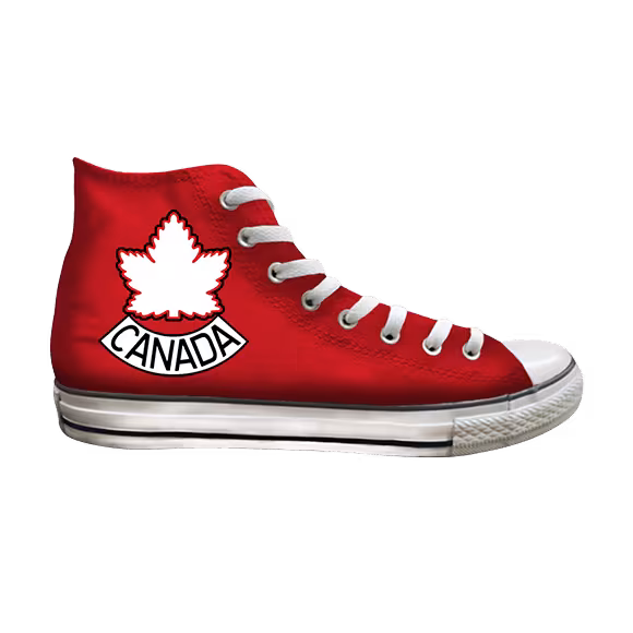 Converse Chuck Taylor All Star Hi Hockey Canadian Flag