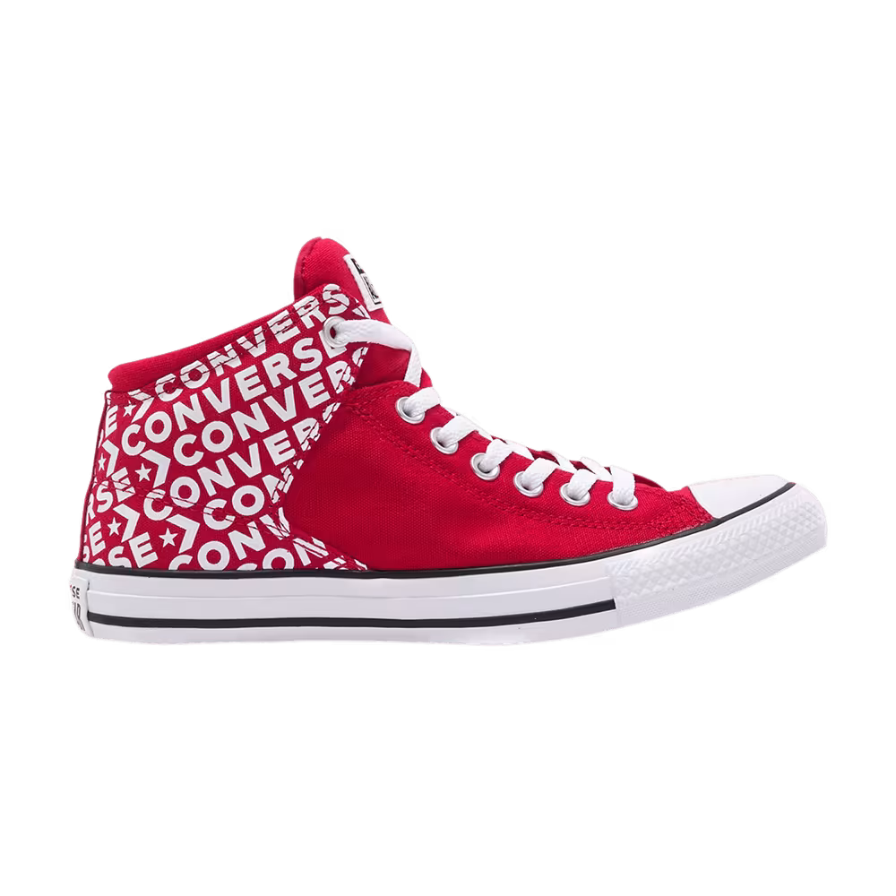 Converse Chuck Taylor All Star High Street High Logo Print - Enamel Red