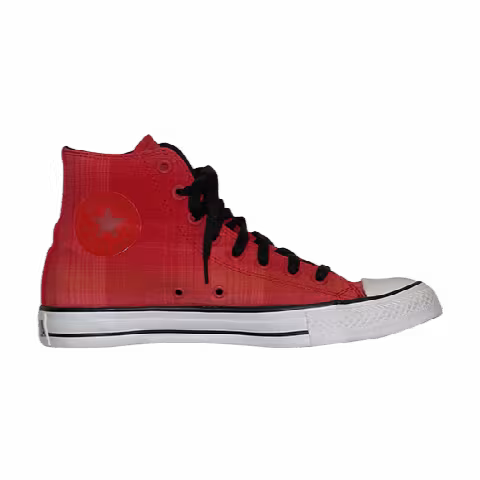 Converse Chuck Taylor All Star Tonal Hi 'Plaid Red'