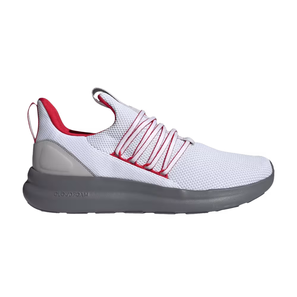 adidas Lite Racer Adapt 7.0 White Scarlet Grey