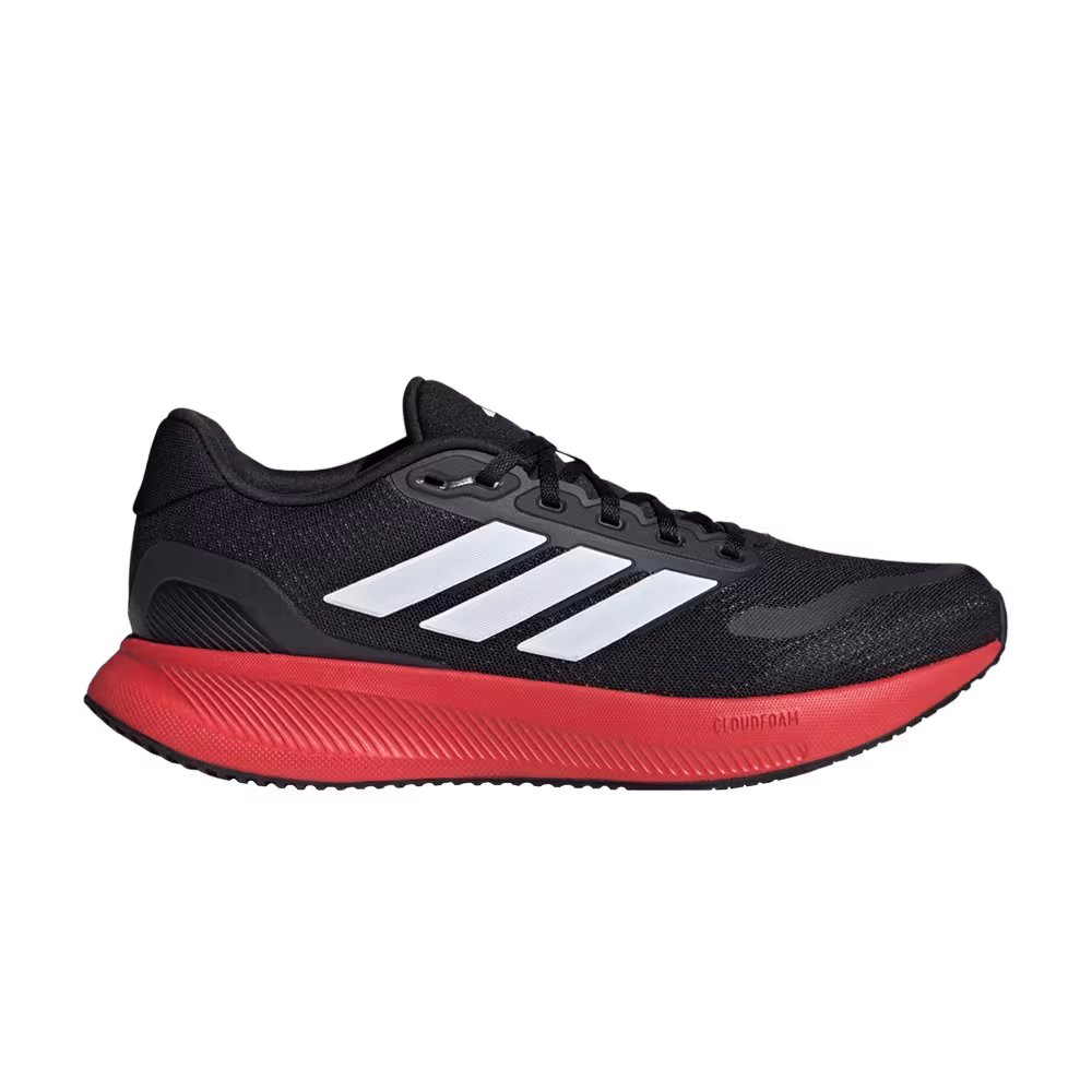 Adidas Runfalcon 5 Black White Bright Red