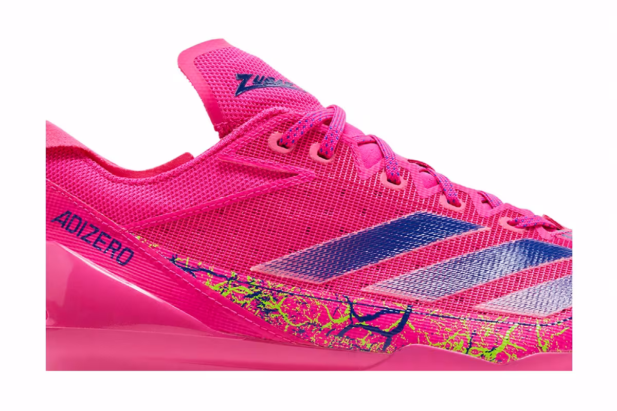 Zubaz x adidas Adizero Electric Shock Pink, view 3