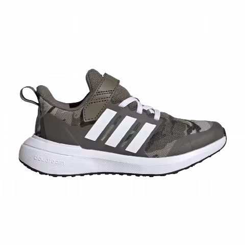 Adidas FortaRun 2.0 Cloudfoam EL Little Kid 'Olive Strata Camo'