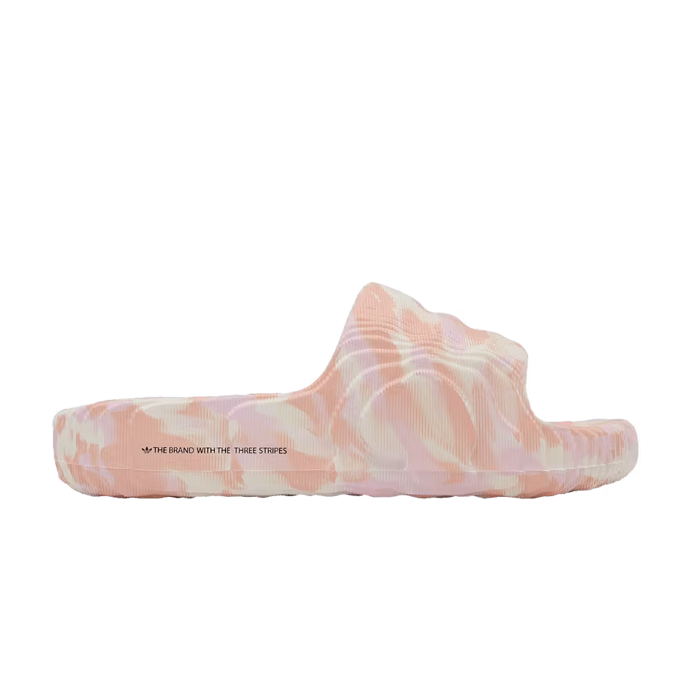 Adidas Women's Adilette 22 Slide Cream Glow Pink