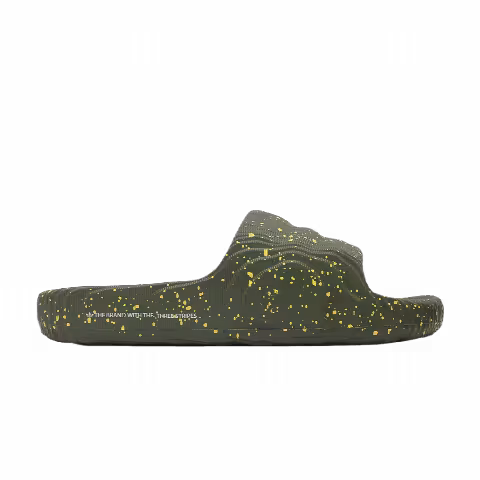 Adidas Adilette 22 Slide 'Olive Strata Spark Speckled'