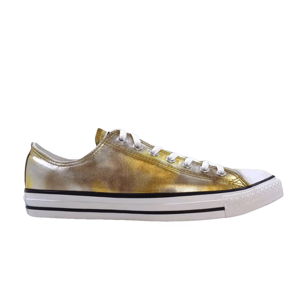 Converse Chuck Taylor All Star Low Metallic Canvas - Silver Gold