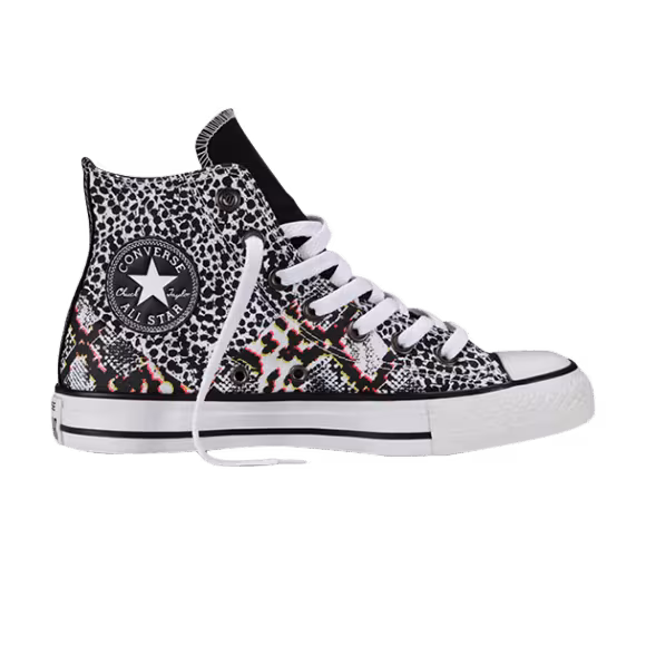Converse Chuck Taylor All Star Hi Animal Print - White