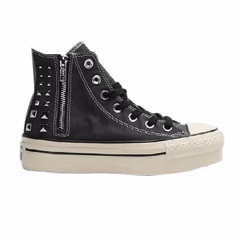 Converse Chuck Taylor All Star Platform Studs Hi 'Jet Black'