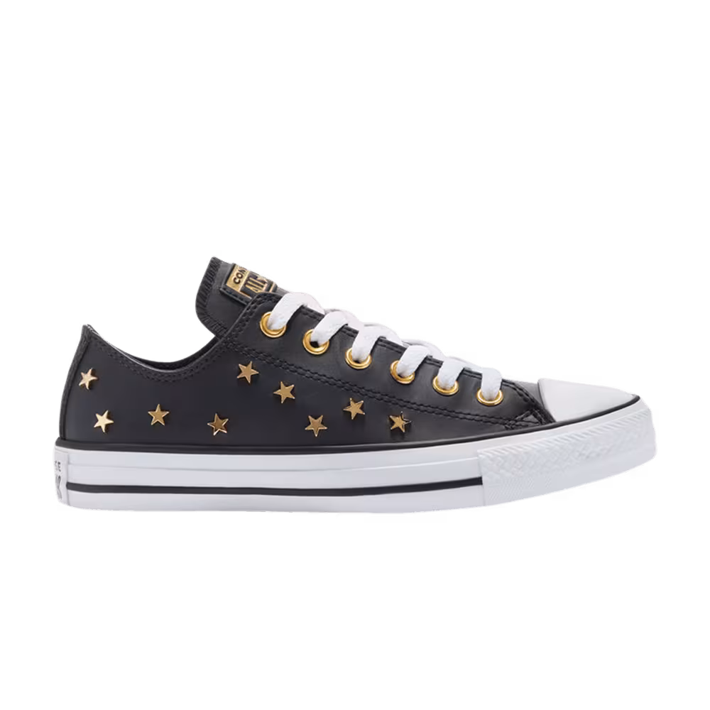 Converse Women's Chuck Taylor All Star Low Star Studs - Black Gold