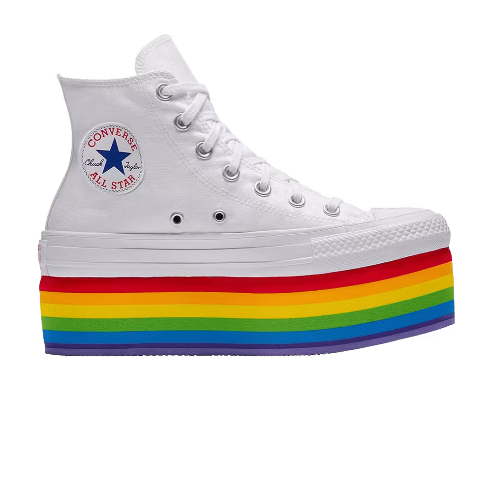 Miley Cyrus x Converse Women's Chuck Taylor All Star Platform Hi Pride