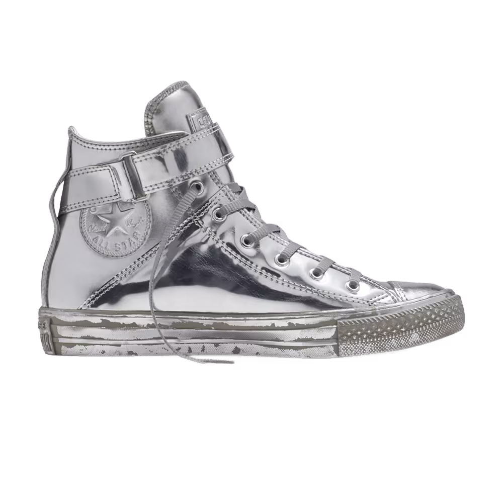 Converse Women's Chuck Taylor All Star Brea Hi Silver Metallic