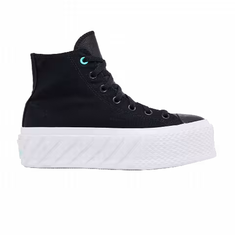 Converse Wmns Chuck Taylor All Star Lift 2X High 'Surface Fusion - Black'