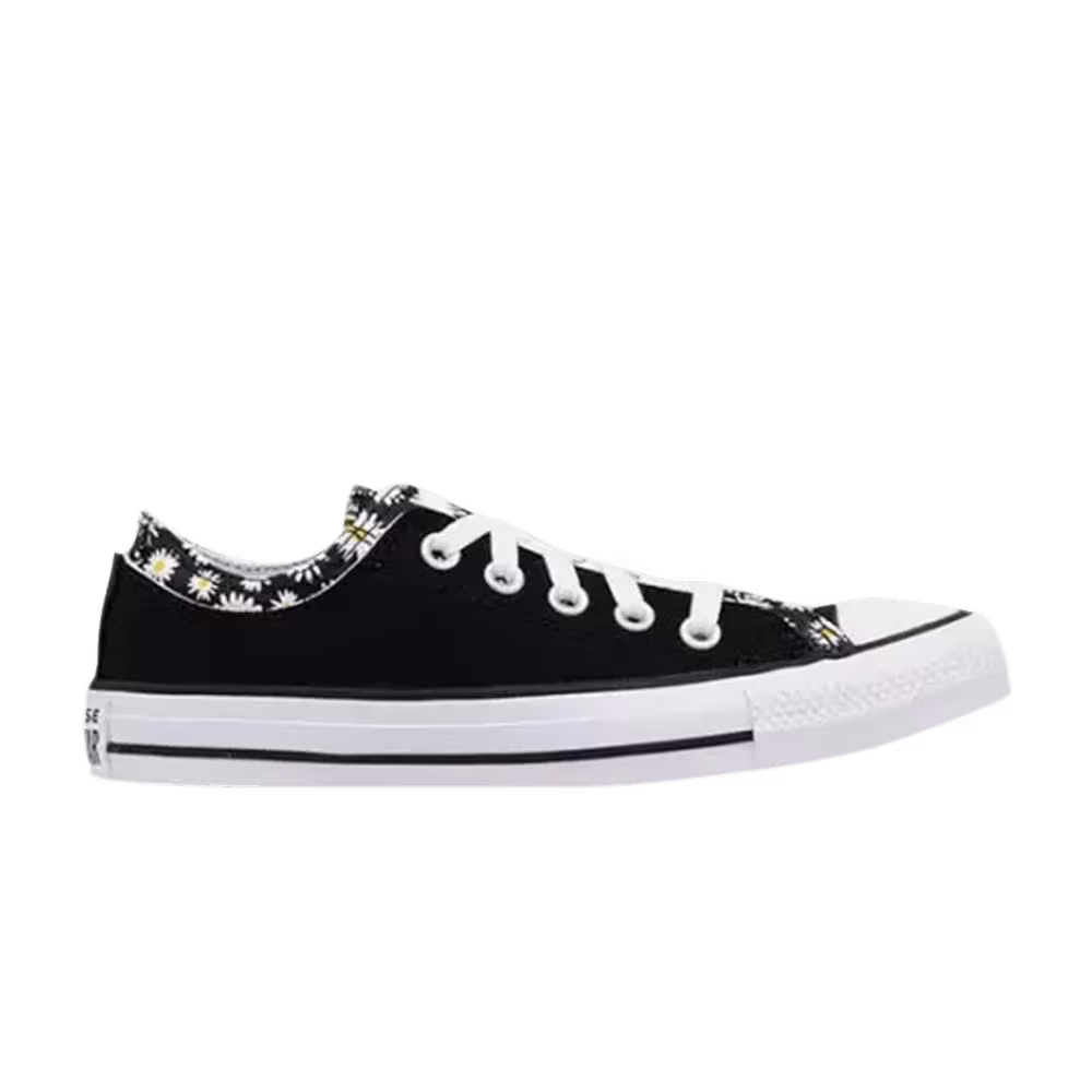 Converse Women's Chuck Taylor All Star Double Upper Low Black Floral