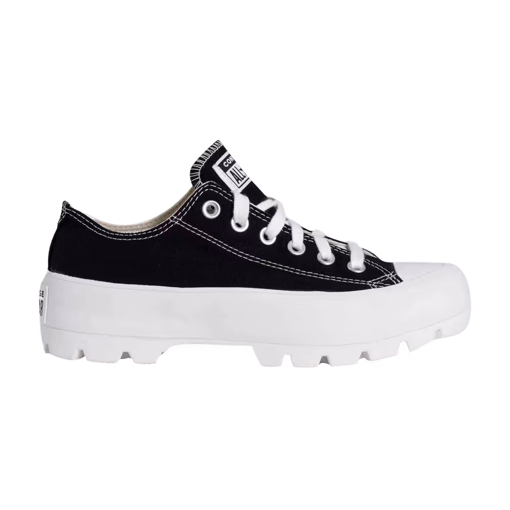 Converse Women's Chuck Taylor All Star Lugged Low Black White
