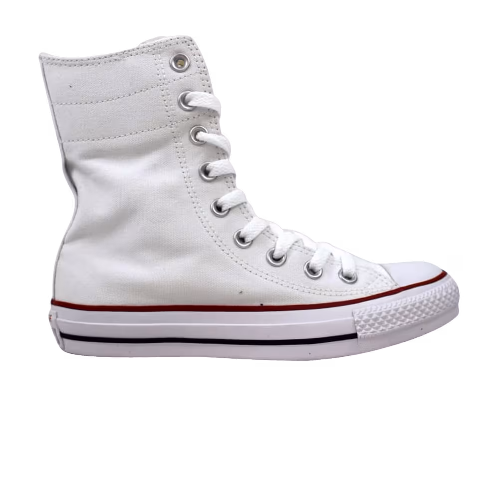 Converse Women's Chuck Taylor Hi Rise Xtra Hi White Blue