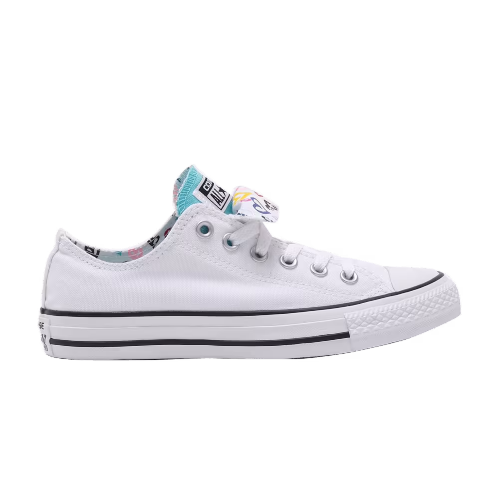 Converse Women's Chuck Taylor All Star Double Tongue Low Multi Heart