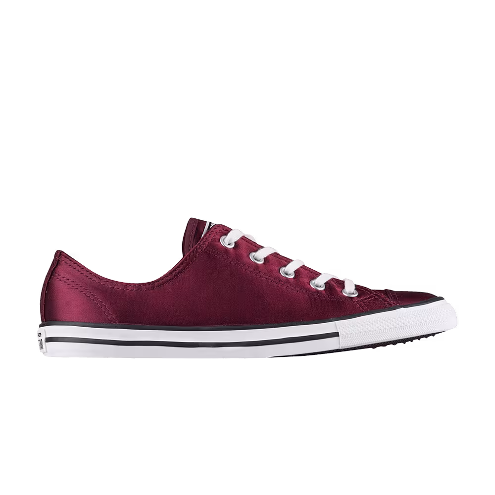 Converse Women's Chuck Taylor All Star Dainty Ox Dark Sangria