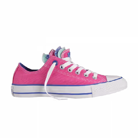 Converse Wmns Chuck Taylor All Star Double Tongue Ox 'Carmine Rose'