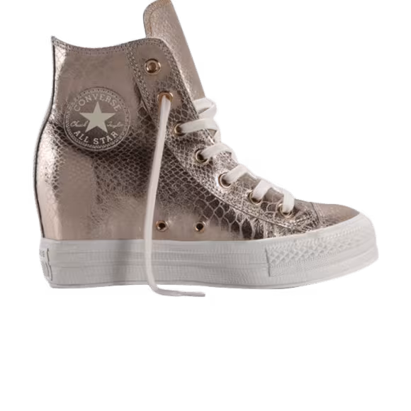 Converse Chuck Taylor All Star Platform Plus Wedge Glam Hi Rose