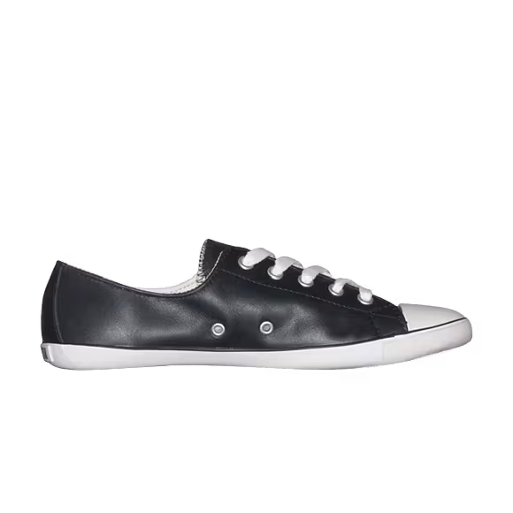 Converse Women's Chuck Taylor All Star Leather Light Ox Acoustic Black