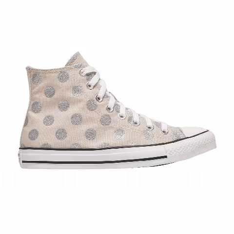Converse Wmns Chuck Taylor All Star High 'Glitter Polka Dots'