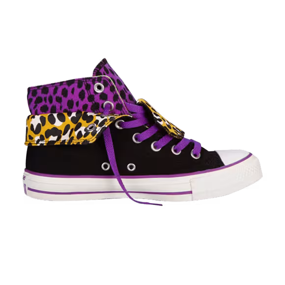 Converse Chuck Taylor All Star Two-Fold Hi Animal Print Black