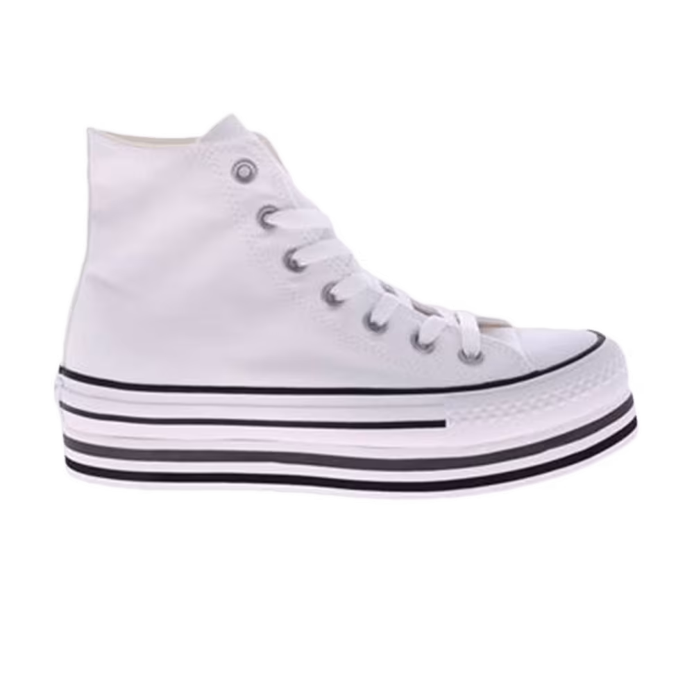 Converse Women's Chuck Taylor All Star Platfrom Layer Hi White