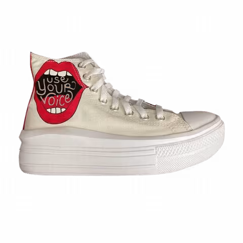 Converse Wmns Chuck Taylor All Star Move High 'Use Your Voice'
