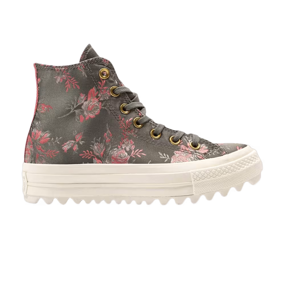 Converse Women's Chuck Taylor All Star Lift Ripple High Floral