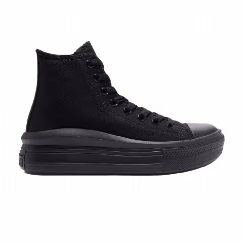 Converse Wmns Chuck Taylor All Star Move Canvas High 'Monochrome - Almost Black'