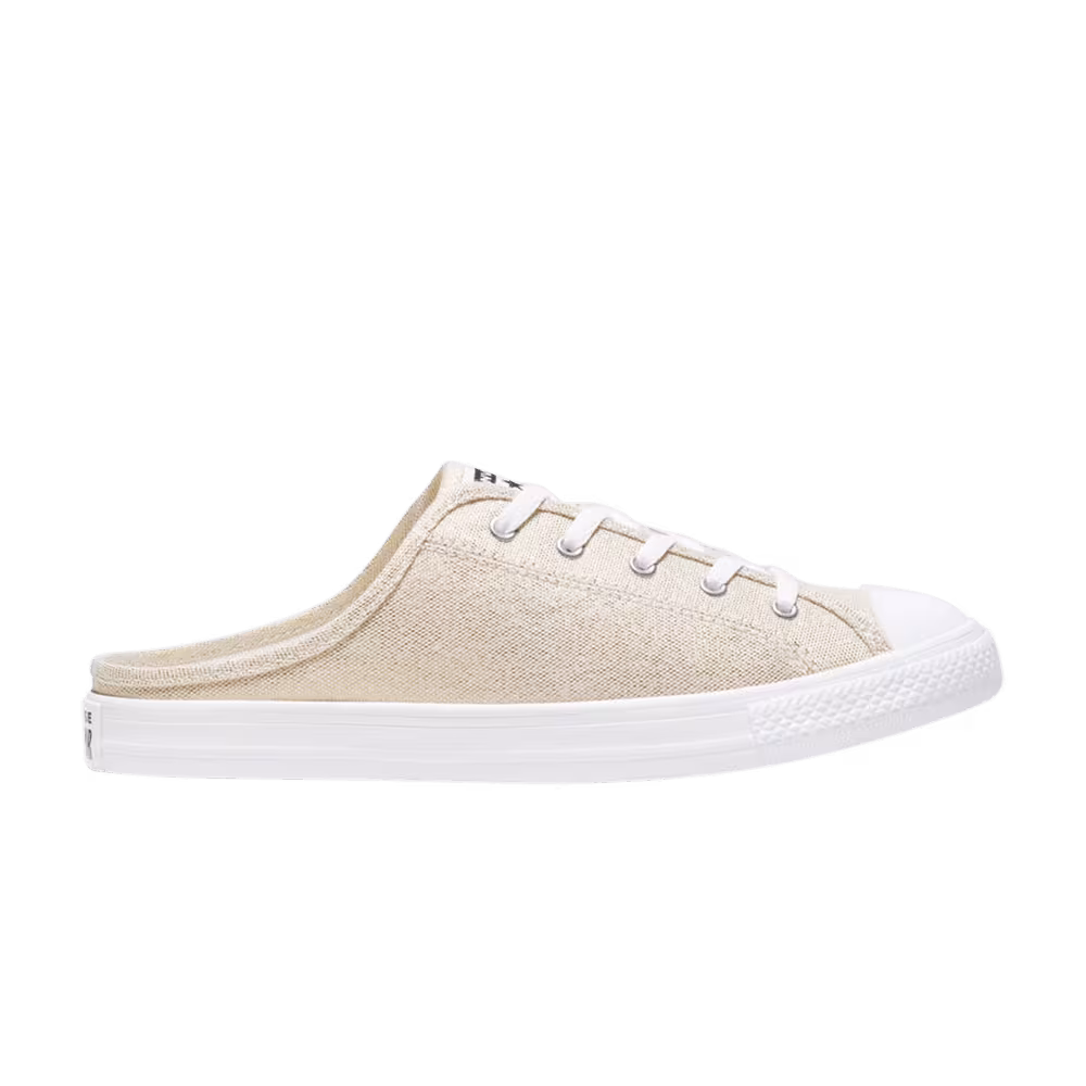 Converse Women's Chuck Taylor All Star Dainty Mule Slip Industrial Glam - Metallic Gold