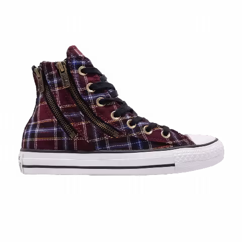 Converse Wmns Chuck Taylor All Star Double Zip Hi 'Red Plaid'