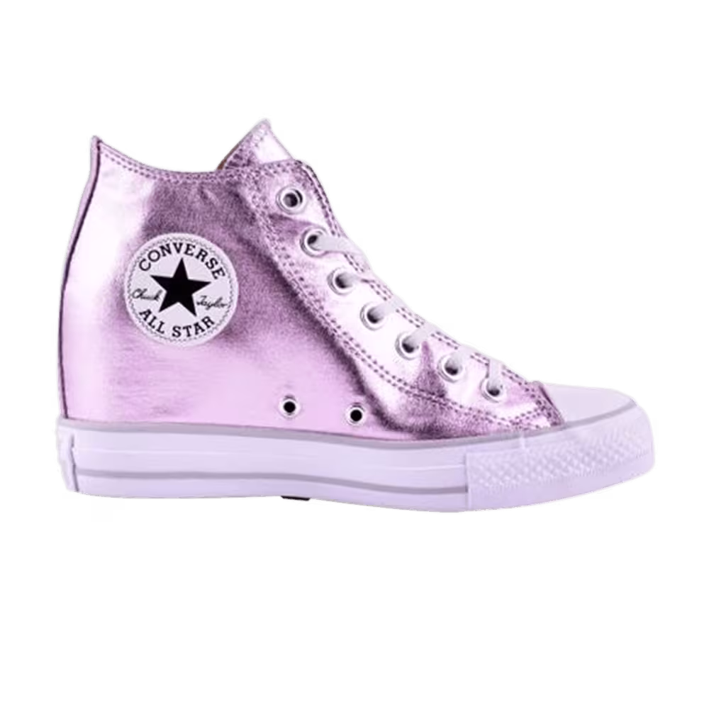 Converse Chuck Taylor All Star Lux Metallic Mid Purple