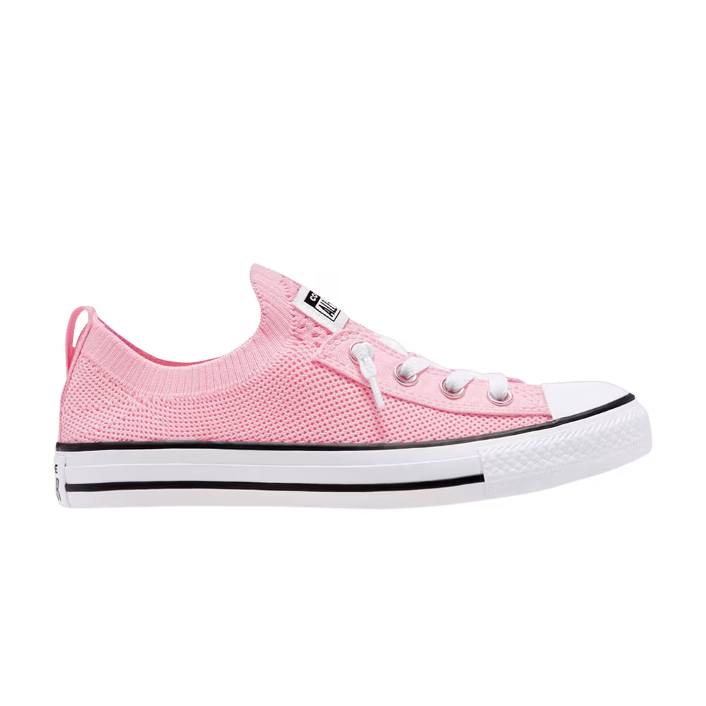 Converse Women's Chuck Taylor All Star Shoreline Knit Slip-On Pink Glaze