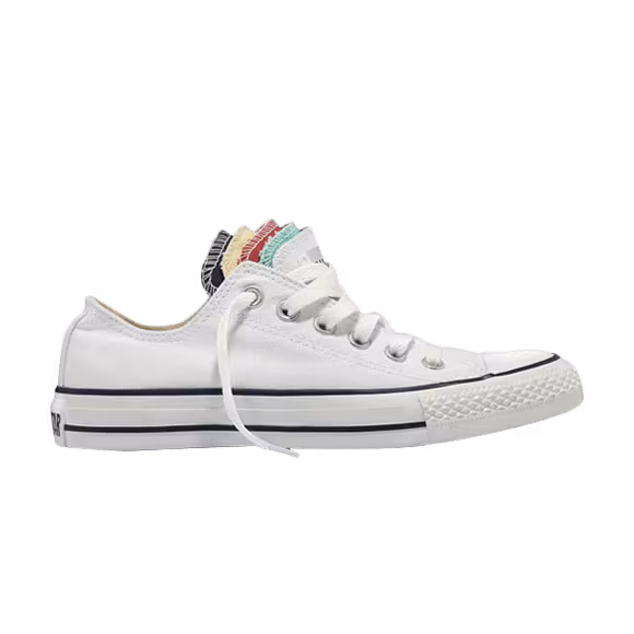 Converse Women's Chuck Taylor All Star Double Tongue Ox White